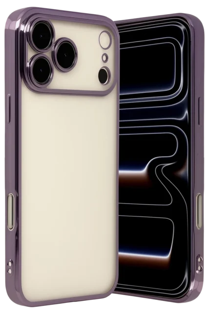 Uray store Apple iPhone 17 Pro Razer Lensli Silikon - Mor
