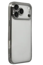 Uray store Apple iPhone 17 Pro Razer Lensli Silikon - Titan Gri - Görsel 2