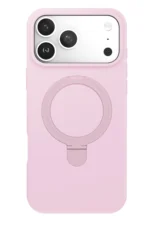 Uray store Apple iPhone 17 Pro Regal Magsafe Standlı Kapak - Açık Pembe - Görsel 2