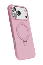 Uray store Apple iPhone 17 Pro Regal Magsafe Standlı Kapak - Açık Pembe - Görsel 3