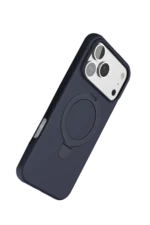 Uray store Apple iPhone 17 Pro Regal Magsafe Standlı Kapak - Lacivert - Görsel 4