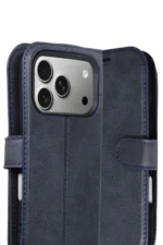 Uray store Apple iPhone 17 Pro Trend S Plus Kapaklı Kılıf - Lacivert - Görsel 2