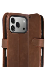 Uray store Apple iPhone 17 Pro Trend S Plus Kapaklı Kılıf - Taba - Görsel 2