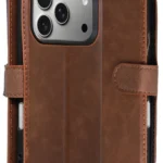 Uray store Apple iPhone 17 Pro Trend S Plus Kapaklı Kılıf - Taba