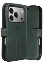 Uray store Apple iPhone 17 Pro Trend S Plus Kapaklı Kılıf - Yeşil