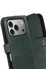 Uray store Apple iPhone 17 Pro Trend S Plus Kapaklı Kılıf - Yeşil - Görsel 3