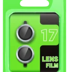 Uray store Apple iPhone 17 Raze Metal Kamera Lens - Açık Mavi