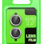 Uray store Apple iPhone 17 Raze Metal Kamera Lens - Açık Mor