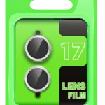 Uray store Apple iPhone 17 Raze Metal Kamera Lens - Gümüş