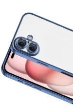 Uray store Apple iPhone 17 Razer Lensli Silikon - Açık Mavi - Görsel 2