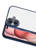 Uray store Apple iPhone 17 Razer Lensli Silikon - Lacivert - Görsel 2