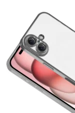 Uray store Apple iPhone 17 Razer Lensli Silikon - Titan Gri - Görsel 2