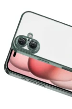 Uray store Apple iPhone 17 Razer Lensli Silikon - Yeşil - Görsel 2