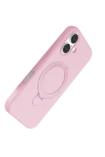 Uray store Apple iPhone 17 Regal Magsafe Standlı Kapak - Açık Pembe - Görsel 4