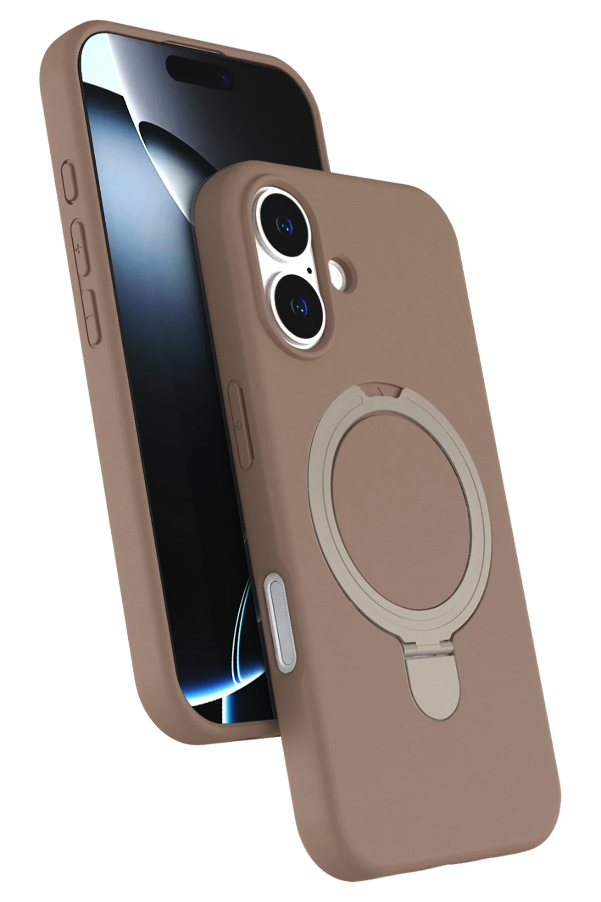 newface-apple-iphone-17-regal-magsafe-standli-kapak-col-titanyum-default Uray store Apple iPhone 17 Regal Magsafe Standlı Kapak - Çöl Titanyum - Görsel 1