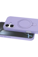 Uray store Apple iPhone 17 Regal Magsafe Standlı Kapak - Lila - Görsel 2