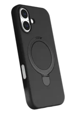 Uray store Apple iPhone 17 Regal Magsafe Standlı Kapak - Siyah - Görsel 2