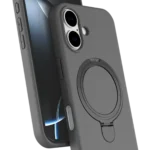 Uray store Apple iPhone 17 Regal Magsafe Standlı Kapak - Titan Gri