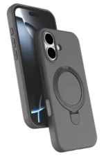Uray store Apple iPhone 17 Regal Magsafe Standlı Kapak - Titan Gri