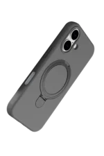 Uray store Apple iPhone 17 Regal Magsafe Standlı Kapak - Titan Gri - Görsel 4