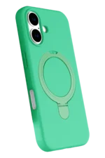 Uray store Apple iPhone 17 Regal Magsafe Standlı Kapak - Yeşil - Görsel 3
