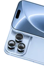 Uray store Apple iPhone 18 Pro Raze Metal Kamera Lens - Açık Mavi - Görsel 2