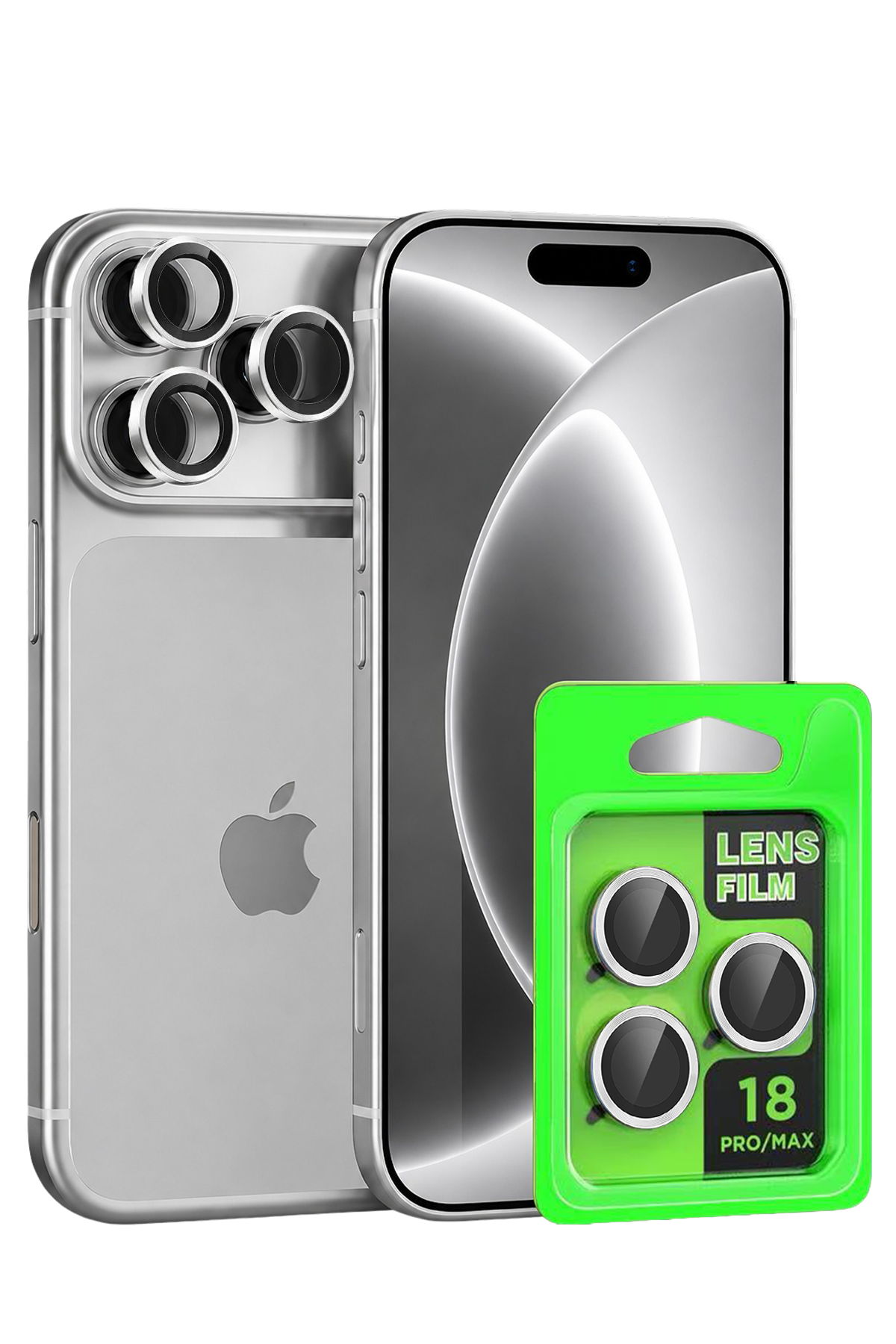 newface-apple-iphone-18-pro-raze-metal-kamera-lens-gumus-default Uray store Apple iPhone 18 Pro Raze Metal Kamera Lens - Gümüş - Görsel 1