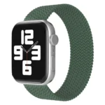 Uray store Apple Watch 38mm Ayarlı Solo Silikon Kordon - Haki Yeşil