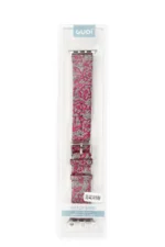 Uray store Apple Watch 38mm Creeper Desenli Kordon - Pembe - Görsel 4
