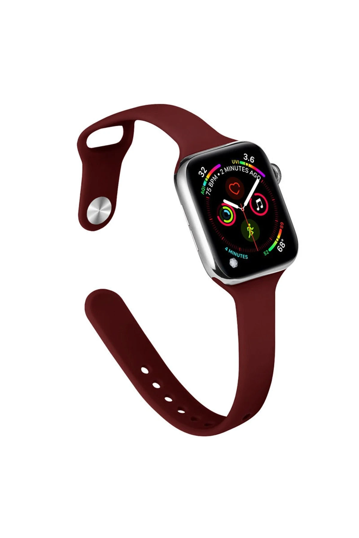newface-apple-watch-38mm-klasik-kordon-bordo-default Uray store Apple Watch 38mm Klasik Kordon - Bordo - Görsel 1
