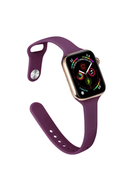 Uray store Apple Watch 38mm Klasik Kordon - Mürdüm