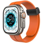 Uray store Apple Watch 38mm KR412 Elegance Stylısh Kordon - Turuncu