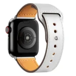 Uray store Apple Watch 38mm KR415 Luaz Deri Kordon - Beyaz