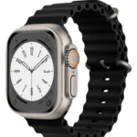 Uray store Apple Watch 38mm Ocean Kordon - Siyah