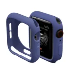 Uray store Apple Watch 38mm Silikon Alt Kasa - Mavi