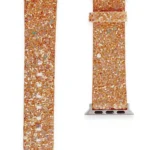 Uray store Apple Watch 38mm Starry Taşlı Kordon - Pudra