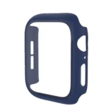 Uray store Apple Watch 41mm Camlı Kasa Ekran Koruyucu - Mavi