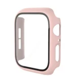 Uray store Apple Watch 41mm Camlı Kasa Ekran Koruyucu - Pembe