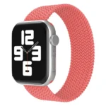 Uray store Apple Watch 42mm Ayarlı Solo Silikon Kordon - Pembe