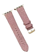 Uray store Apple Watch 42mm Creeper Desenli Kordon - Rose Gold