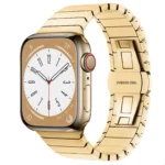 Uray store Apple Watch 42mm KR413 Fine Steel Kordon - Gold