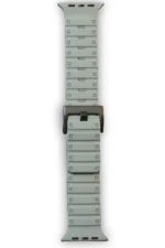 Uray store Apple Watch 42mm Magnus Mıknatıslı Silikon Kordon - Gri
