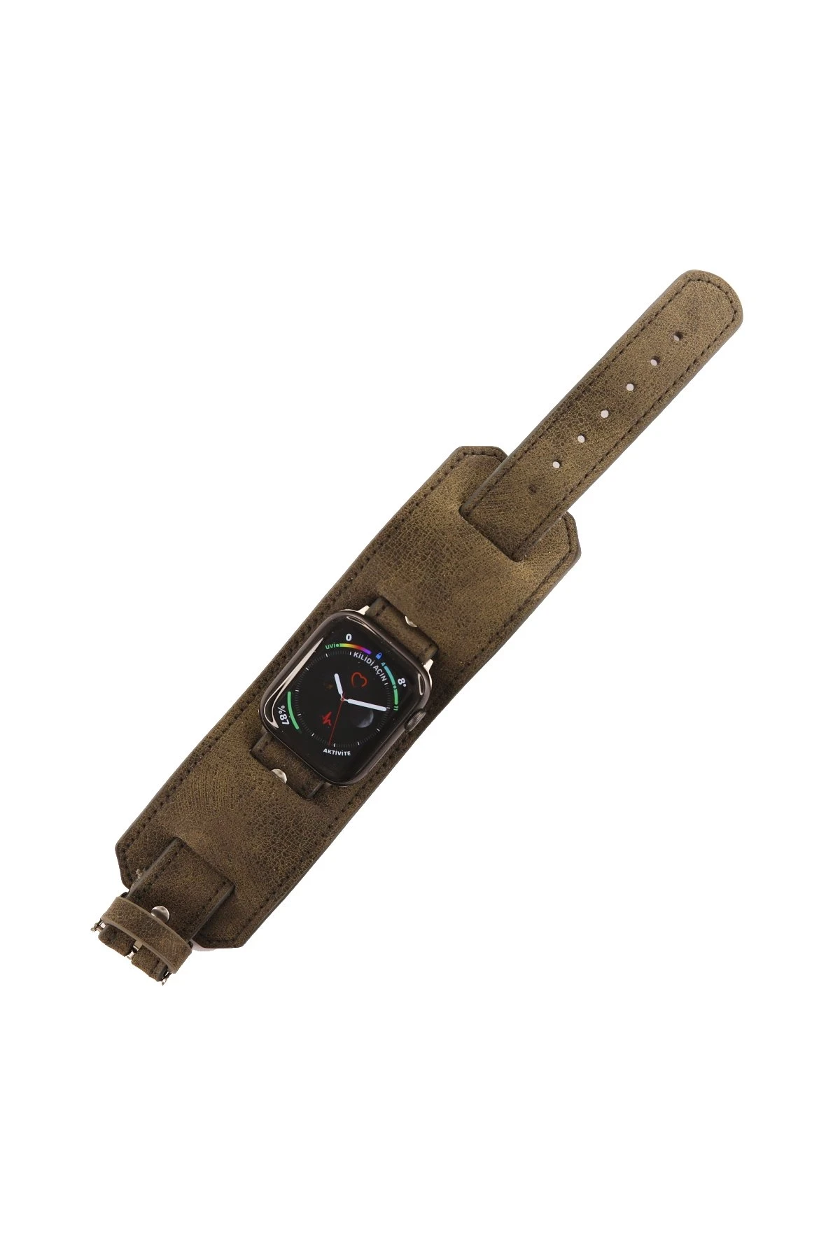 newface-apple-watch-42mm-nl17-deri-kordon-kahverengi-default Uray store Apple Watch 42mm NL17 Deri Kordon - Kahverengi - Görsel 1