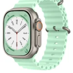 Uray store Apple Watch 42mm Ocean Kordon - Açık Yeşil