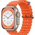 Uray store Apple Watch 42mm Ocean Kordon - Turuncu