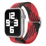 Uray store Apple Watch 42mm Star Kordon - Kırmızı-Siyah