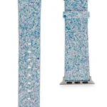 Uray store Apple Watch 42mm Starry Taşlı Kordon - Turkuaz