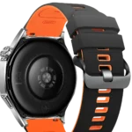 Uray store Apple Watch Ultra 49mm Minoc Kordon - Siyah-Turuncu