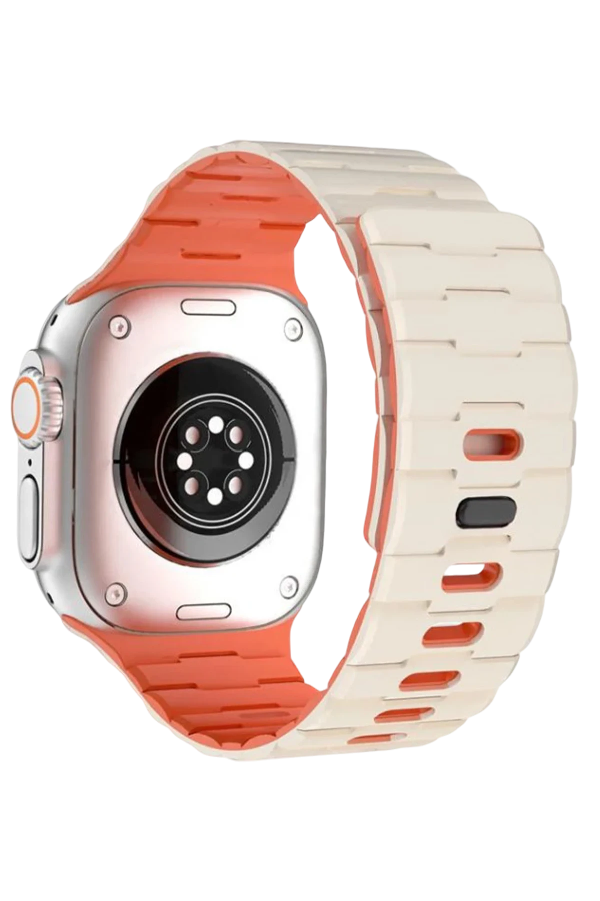 newface-apple-watch-ultra-49mm-wowen-kordon-beyaz-turuncu-default Uray store Apple Watch Ultra 49mm Wowen Kordon - Beyaz-Turuncu - Görsel 1