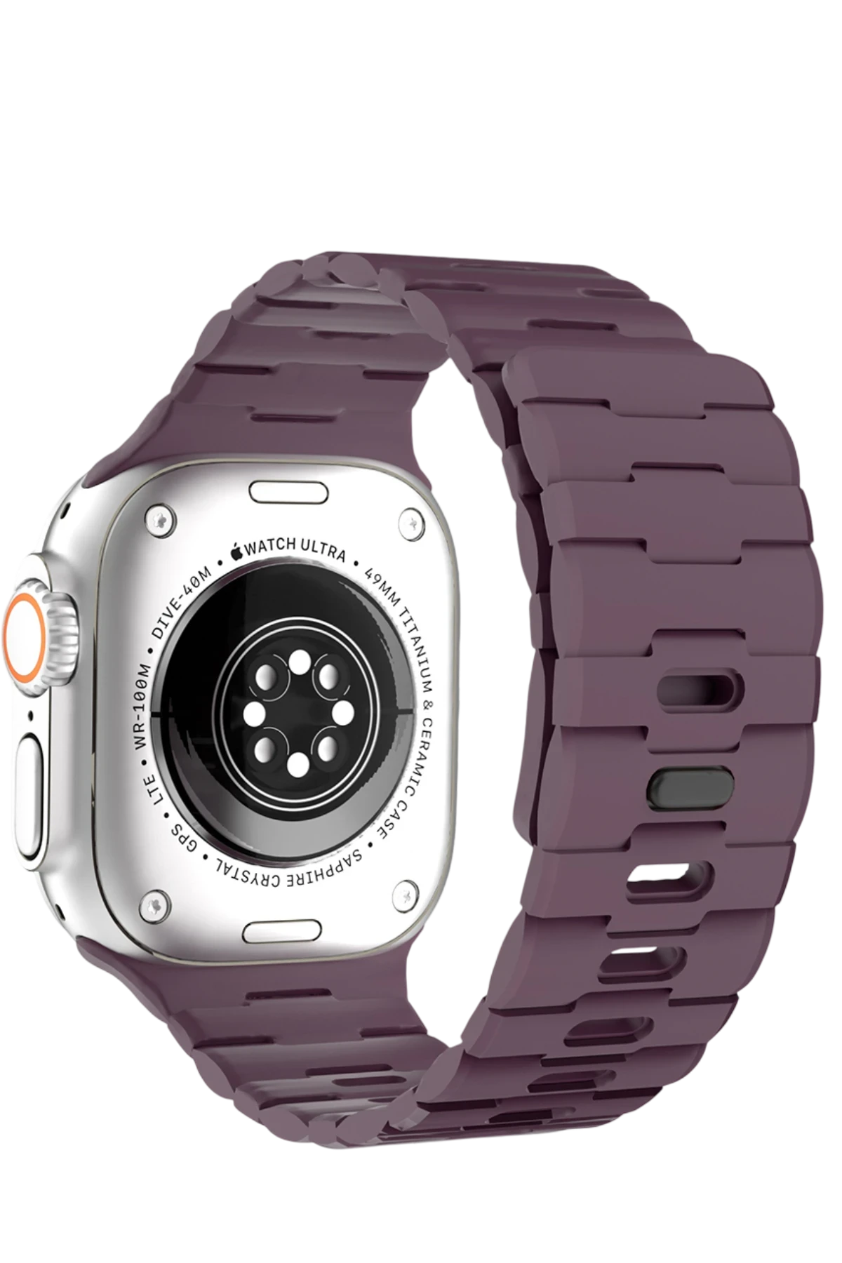 newface-apple-watch-ultra-49mm-wowen-kordon-bordo-default Uray store Apple Watch Ultra 49mm Wowen Kordon - Bordo - Görsel 1